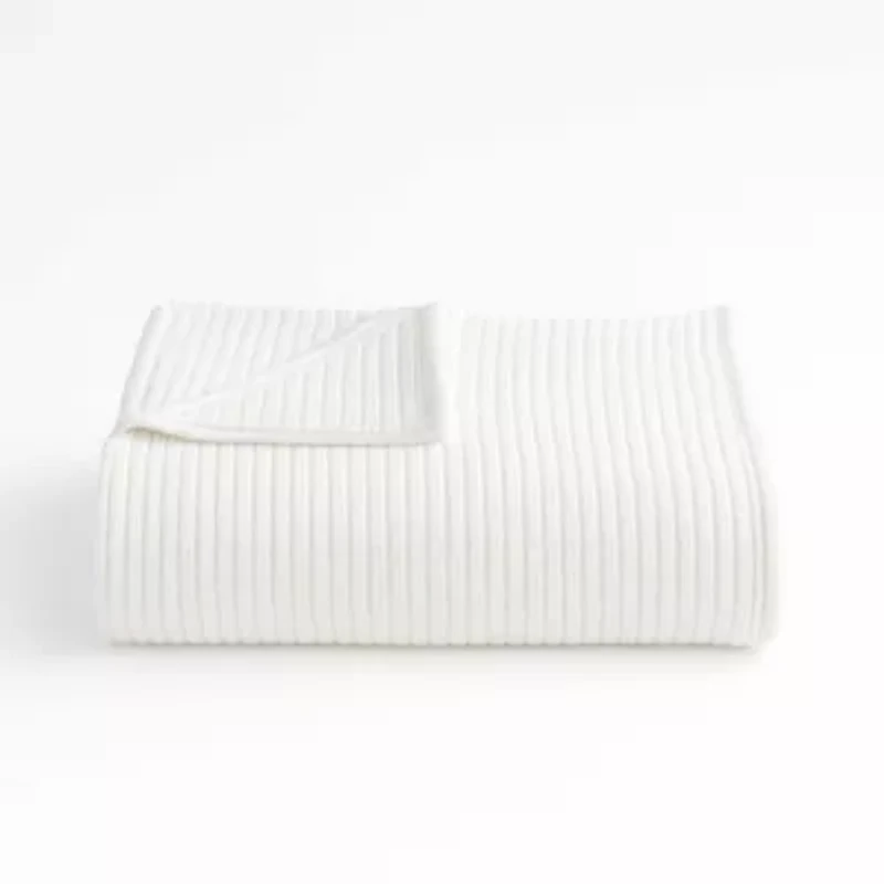 Subway Tile Matelasse Cotton Blanket