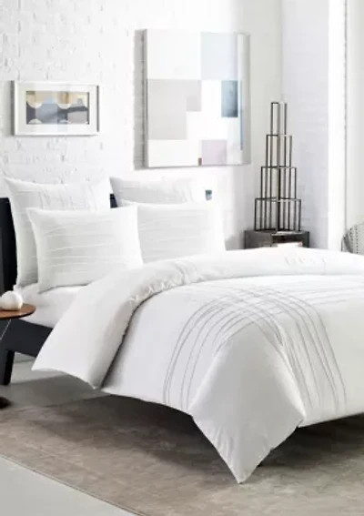 Variegated Pleats Duvet Set