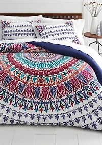 Hanna Medallion Duvet Set