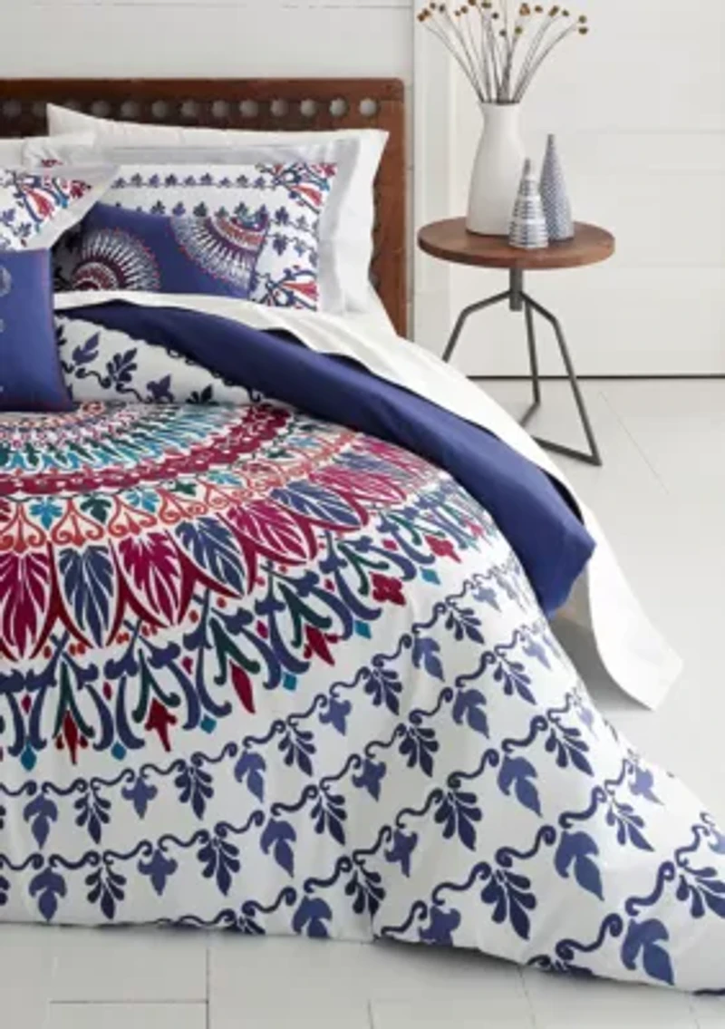 Hanna Medallion Duvet Set