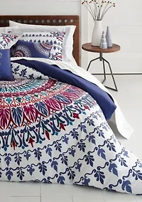 Hanna Medallion Duvet Set