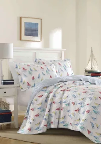 Ahoy Cotton Quilt Set