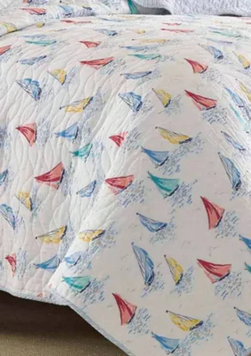 Ahoy Cotton Quilt Set