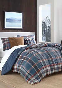 Shasta Lake Micro Suede Comforter Sham Set