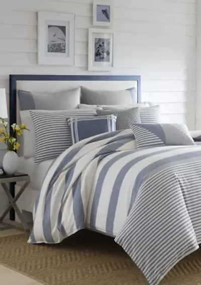 Fairwater All Cotton Blue Duvet Set