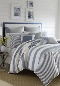 Fairwater All Cotton Blue Duvet Set