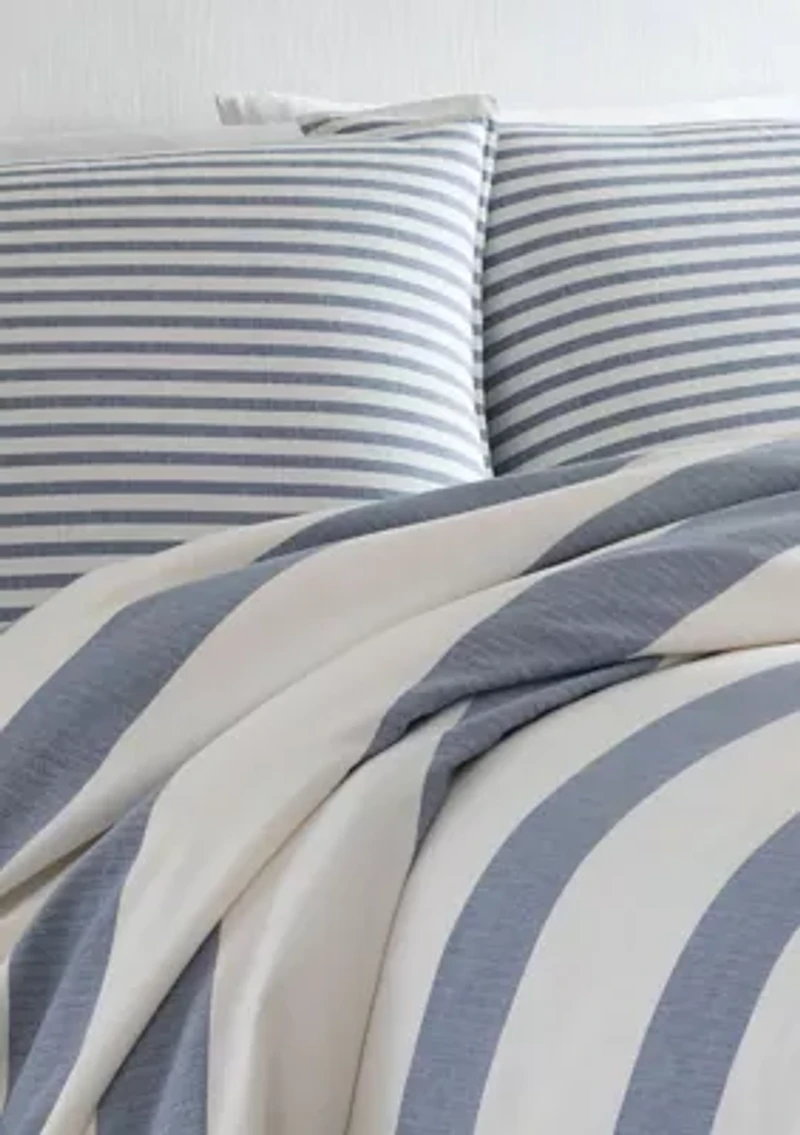 Fairwater All Cotton Blue Duvet Set