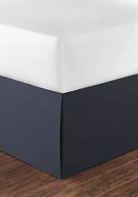 Solid All Cotton Tailored Bedskirt