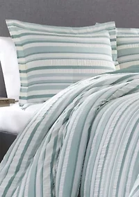 Clearwater Cay Cotton Duvet Cover Set