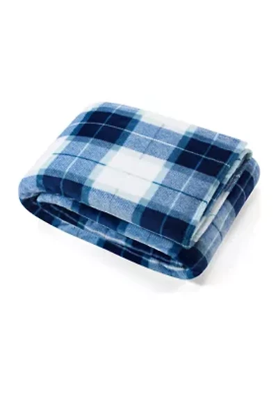 Northsail Plaid Plush Blanket