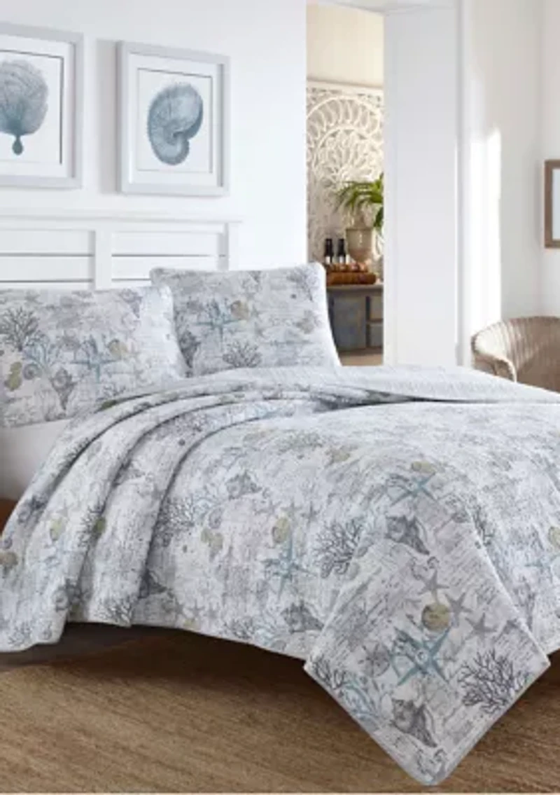 Beach Bliss Quilt Sham Set