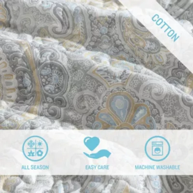 Turtle Cove Cotton Quilt Set
