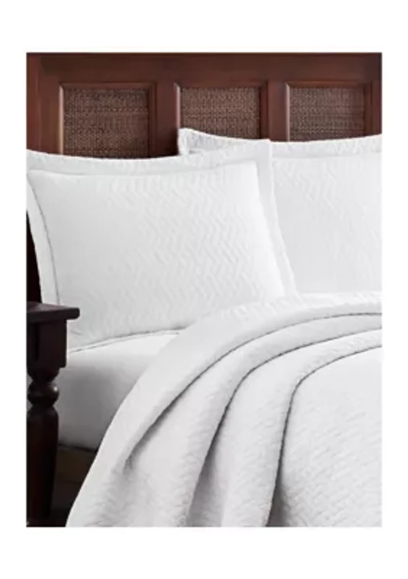 Solid Cotton Quilt Set