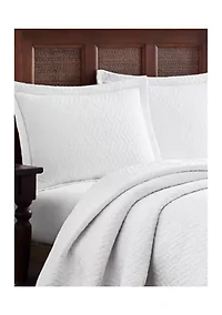 Solid Cotton Quilt Set