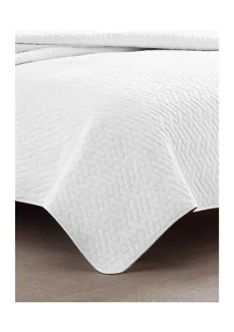 Solid Cotton Quilt Set