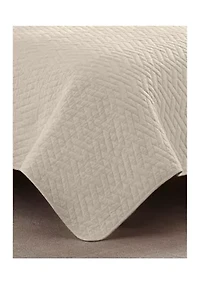 Solid Cotton Quilt Set
