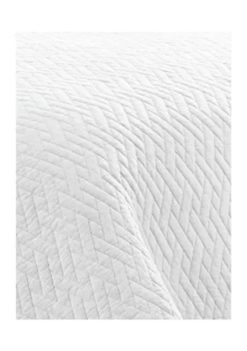 Solid Cotton Quilt Set