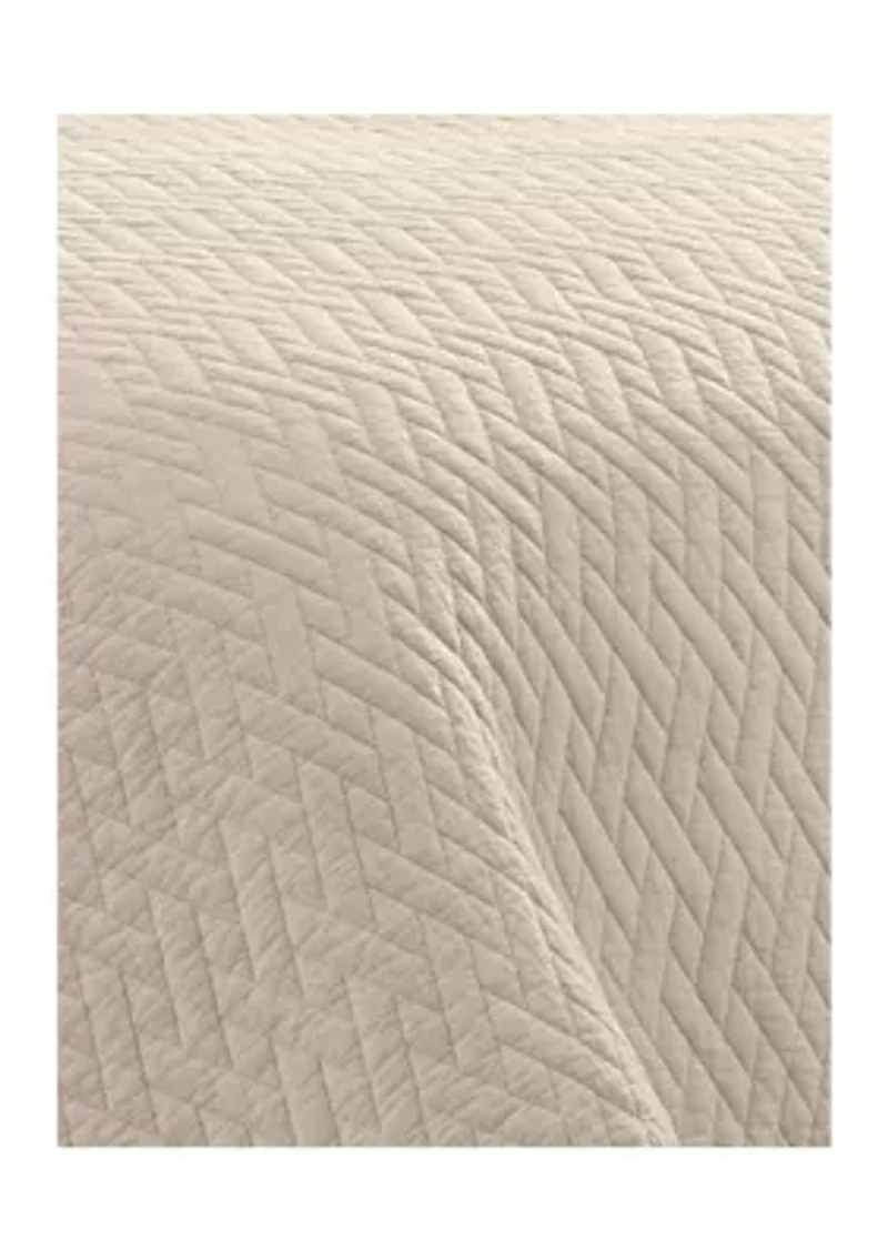 Solid Cotton Quilt Set
