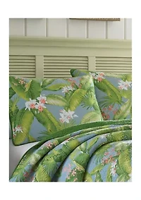 Aregada Dock 2-Piece Floral Cotton Quilt Set