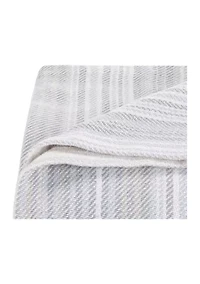 Sandy Shore Striped Blanket