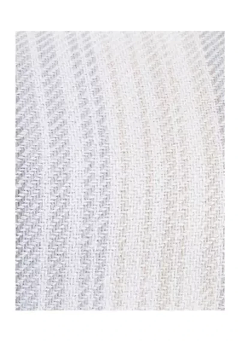 Sandy Shore Striped Blanket