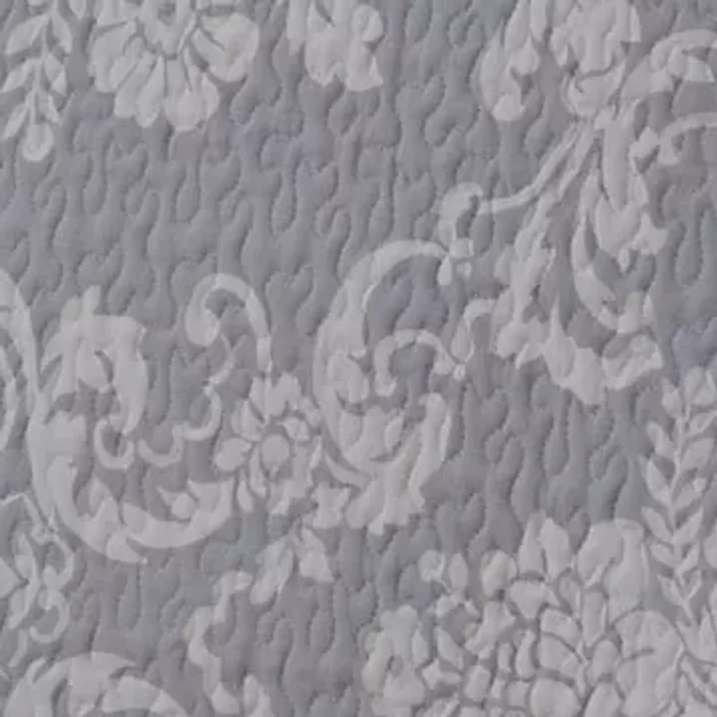 Twin Venetia Gray Quilt Set