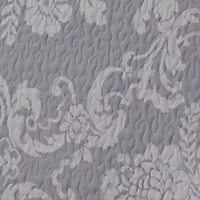 Twin Venetia Gray Quilt Set