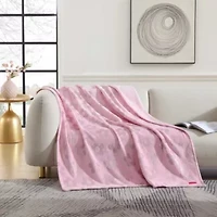 Retro Daisy Microfiber Throw