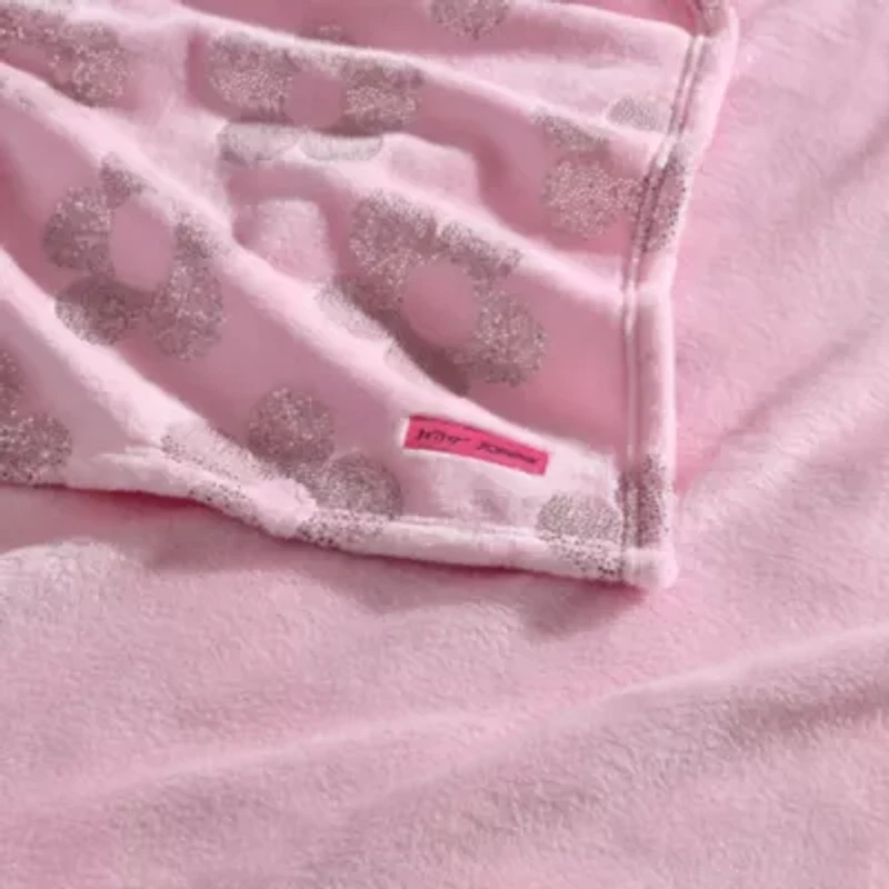 Retro Daisy Microfiber Throw