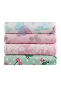 Butterfly Rainbow Microfiber Throw Open Stock