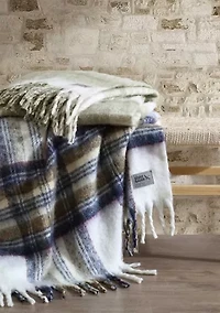 Edgewood Plaid Microfiber Throw