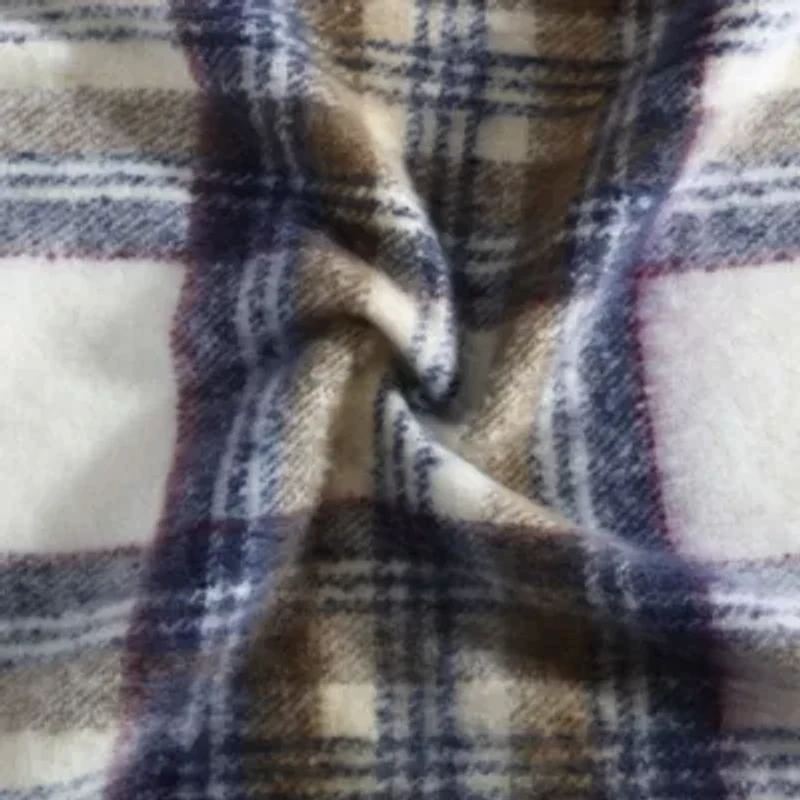 Edgewood Plaid Microfiber Throw
