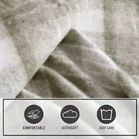 Hearthstone Plaid Microfiber Throw