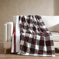 Hillcrest Plaid Microfiber Throw