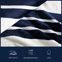 Varadero Stripe Microfiber Throw