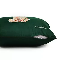Holiday Retriever Microfiber Decorative Pillow