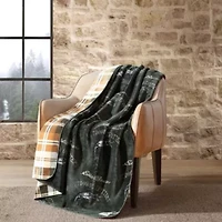 Flying Fish Microfiber Throw