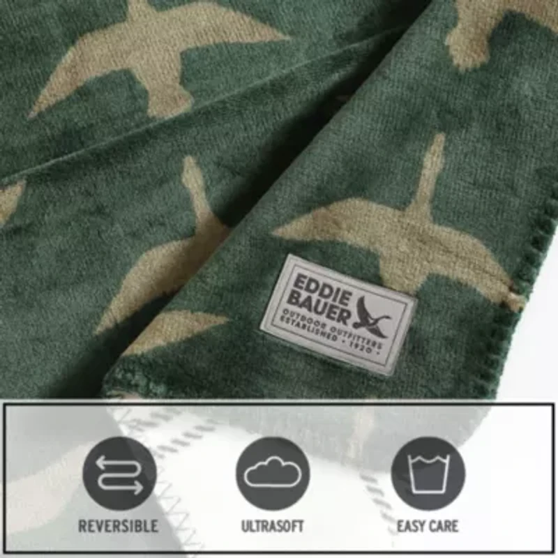 Geese Microfiber Throw