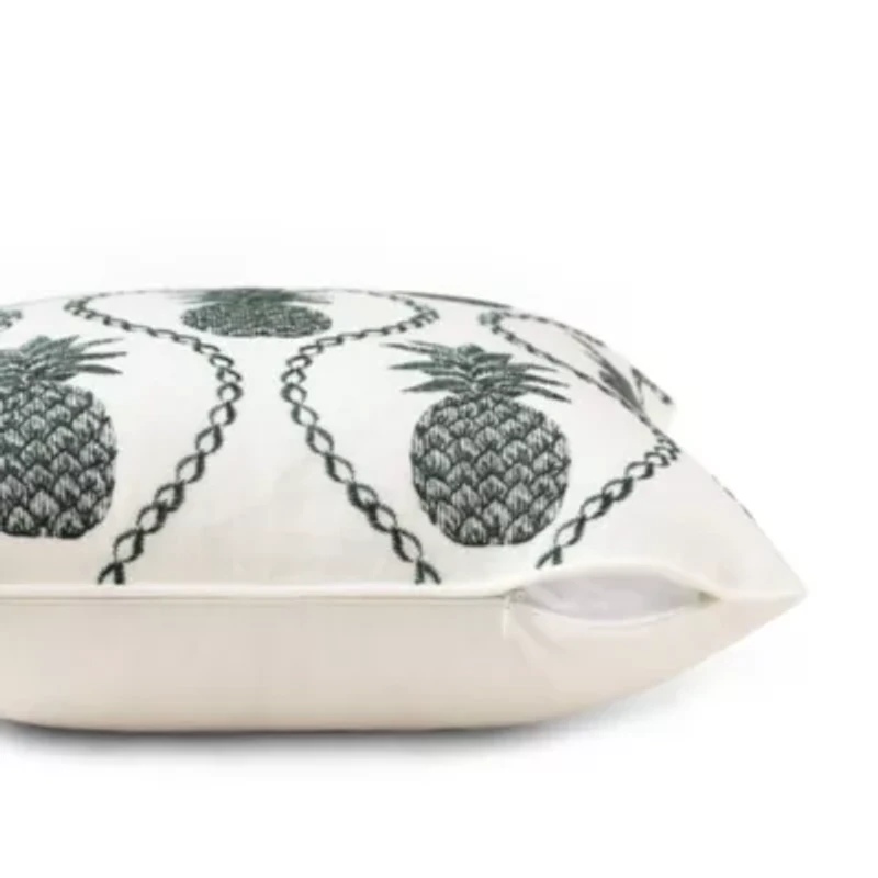 Golden Pineapple Microfiber Decorative Pillow