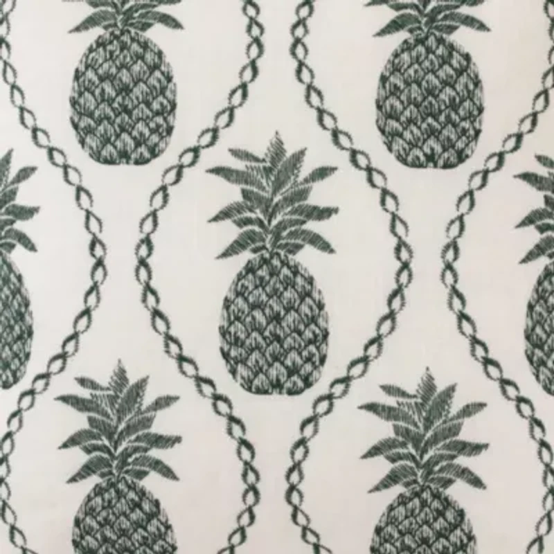 Golden Pineapple Microfiber Decorative Pillow