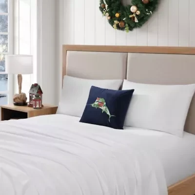 Holiday Marlin Microfiber Decorative Pillow