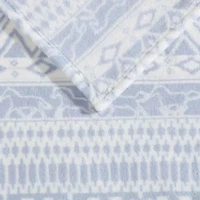 Western Horse Stripe Microfiber Throw