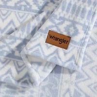 Western Horse Stripe Microfiber Throw