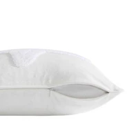 Starfish Loop Embroidery Cotton Decorative Pillow