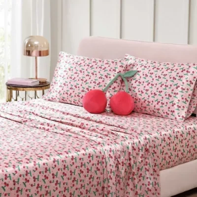 Cherry Pillow Microfiber Decorative Pillow