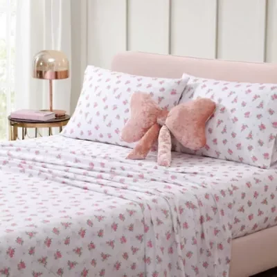 Velvet Bow Decorative Pillow