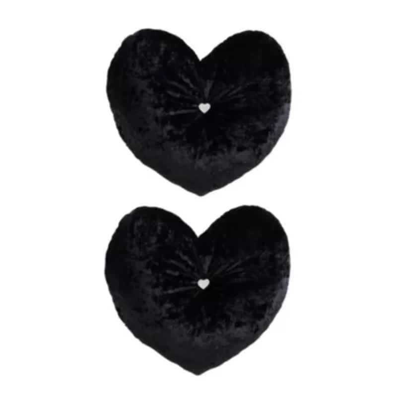 Velvet Heart Decorative Pillow