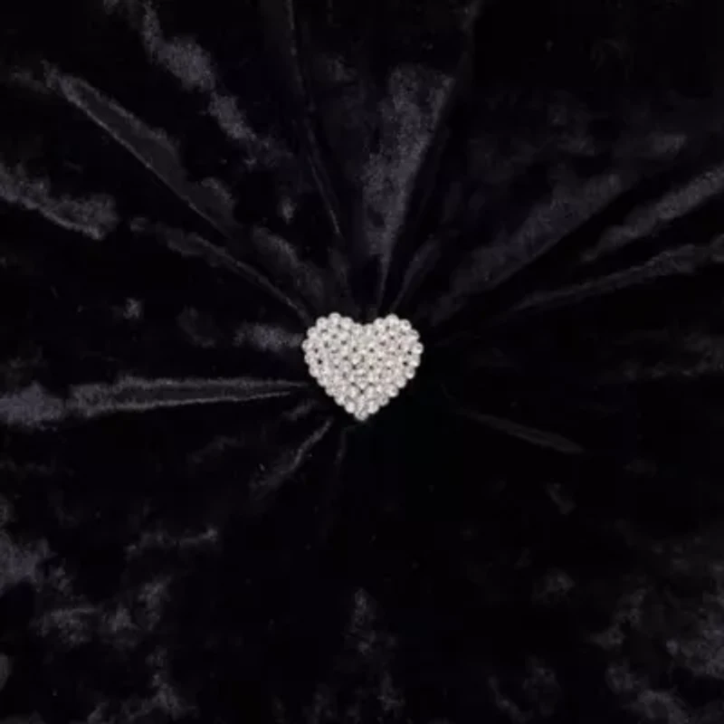 Velvet Heart Decorative Pillow