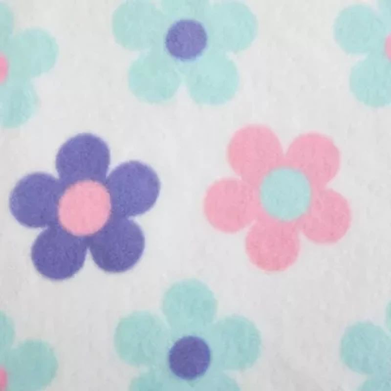 Retro Daisy Toss Microfiber Throw