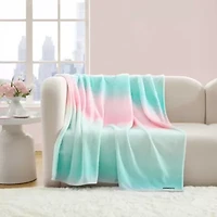 Ombre Microfiber Throw